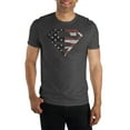 thumbnail image 1 of Superman Americana Grey Logo T-Shirt-Medium, 1 of 2