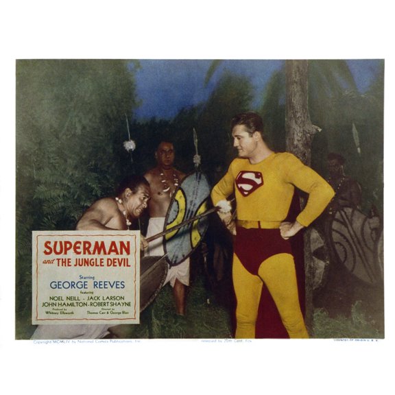 Superman And The Jungle Devil Still (10 x 8)