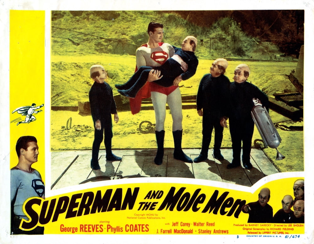 Superman And The Mole Men Canvas Art -  (28 x 22)