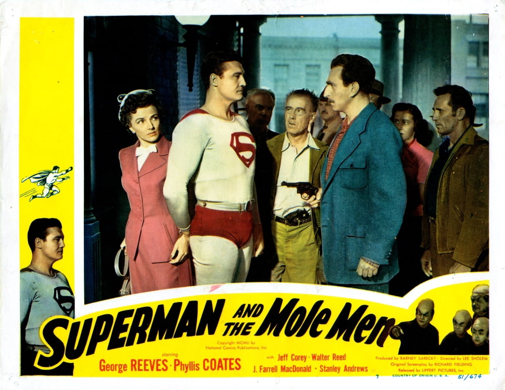 Superman And The Mole Men U Canvas Art -  (28 x 22)