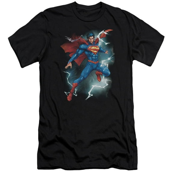 Superman - Annual #1 Cover - Premium Slim Fit Short Sleeve Shirt - XX-Large