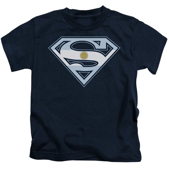Superman - Argentinian Shield - Juvenile Short Sleeve Shirt - 7