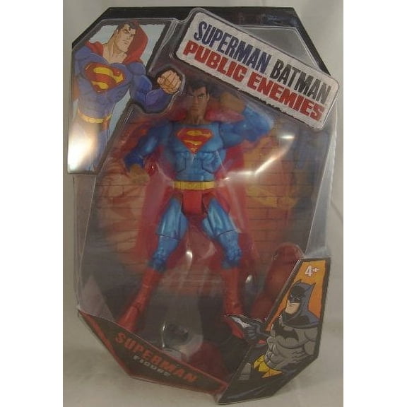 Superman Batman Public Enemies Superman Shiny Paint Variant 6 Inch Scale Action Figure