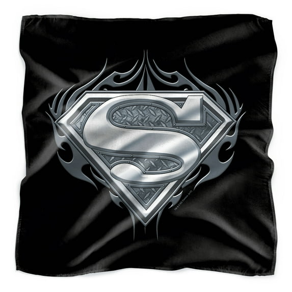 Superman Biker Metal Bandana (21 in x 21 in)