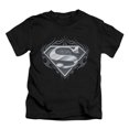 thumbnail image 1 of Superman Boys' Biker Metal Childrens T-shirt Black, 1 of 2