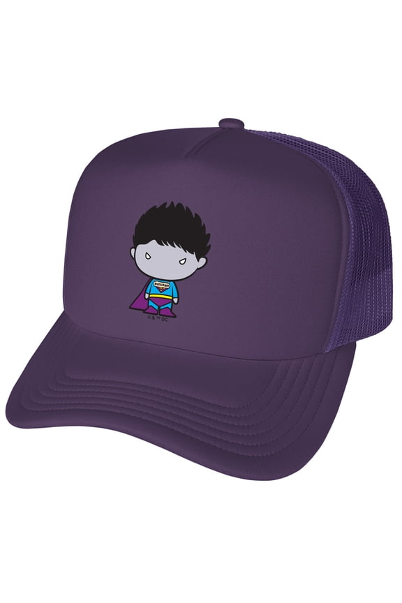 Superman Bizarro Cute Chibi Character Foam Snapback Trucker Hat - Unisex for Men and Women