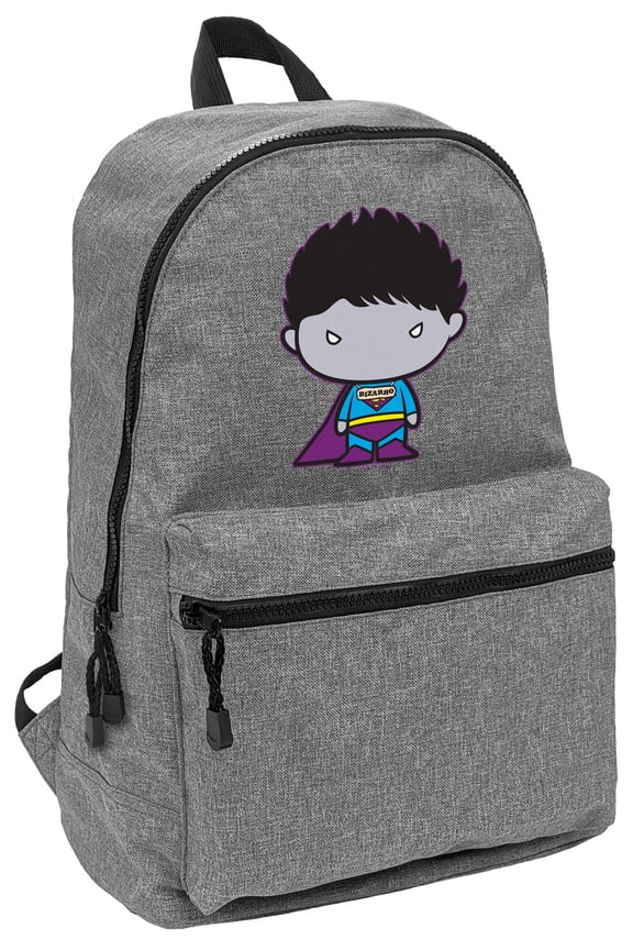 Superman Bizarro Cute Chibi Character Lightweight Backpack for Work School Daily Use Packable for Travel