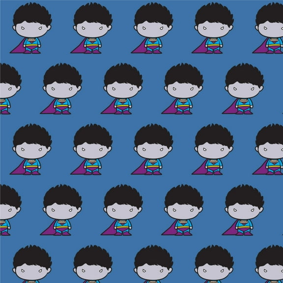 Superman Bizarro Cute Chibi Character Premium Roll Gift Wrap Wrapping Paper