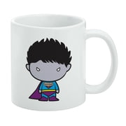 Superman Bizarro Cute Chibi Character White Mug