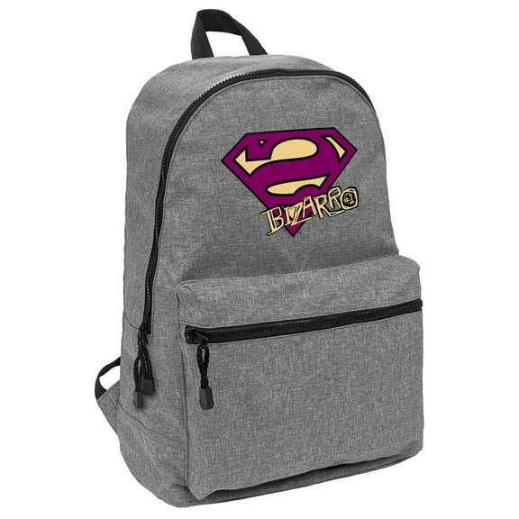 Superman Bizarro Shield Logo Lightweight Backpack for Work School Daily Use Packable for Travel
