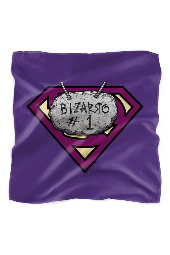 Superman Bizzaro #1 Rock Bandana (21 in x 21 in)