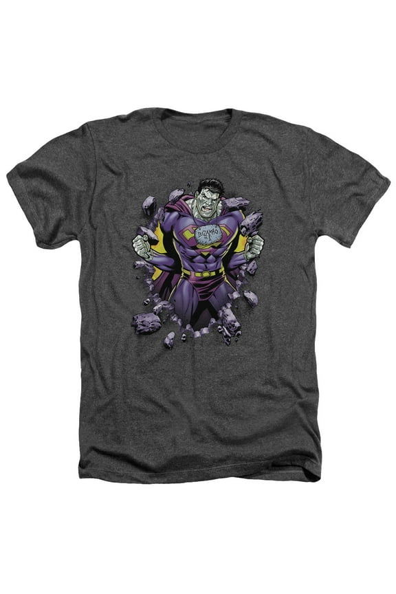 Superman - Bizzaro Breakthrough - Heather Short Sleeve Shirt - Medium