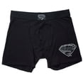 thumbnail image 1 of Superman Black Suit Men's Underwear Boxer Briefs-Small (28-30), 1 of 2