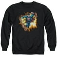 thumbnail image 1 of Superman - Blasting Through - Crewneck Sweatshirt - X-Large, 1 of 2