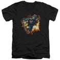 thumbnail image 1 of Superman - Blasting Through - Slim Fit V Neck Shirt - Medium, 1 of 2