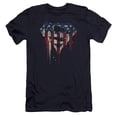 thumbnail image 1 of Superman - Bleeding Shield - Premium Slim Fit Short Sleeve Shirt - Medium, 1 of 2