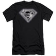 thumbnail image 1 of Superman Bling Shield Premium Adult Slim Fit 30/1 T-Shirt Black, 1 of 1