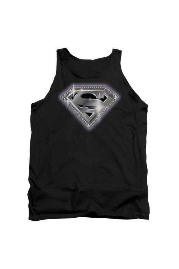 Superman - Bling Shield - Tank Top - X-Large