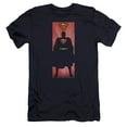 thumbnail image 1 of Superman Block Premium Adult Slim Fit 30/1 T-Shirt Navy, 1 of 1