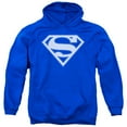 thumbnail image 1 of Superman - Blue &Amp; White Shield - Pull-Over Hoodie - Medium, 1 of 2