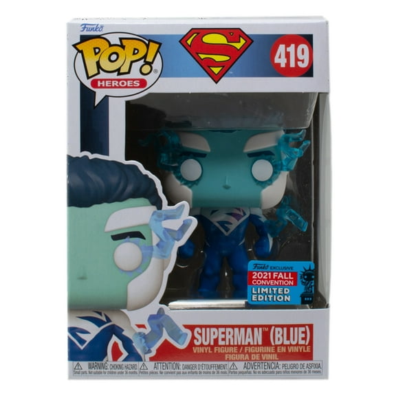 Superman Blue Funko Pop! Vinyl Figure #419