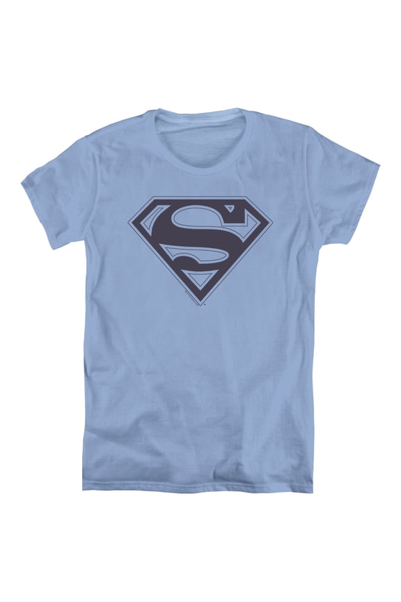 Superman - Blue&Navy Shield - Women's Short Sleeve Shirt - Small