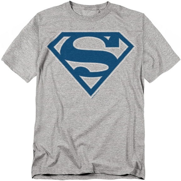 Superman T-Shirt Blue & White Shield Unisex Graphic Tee For Men & Women