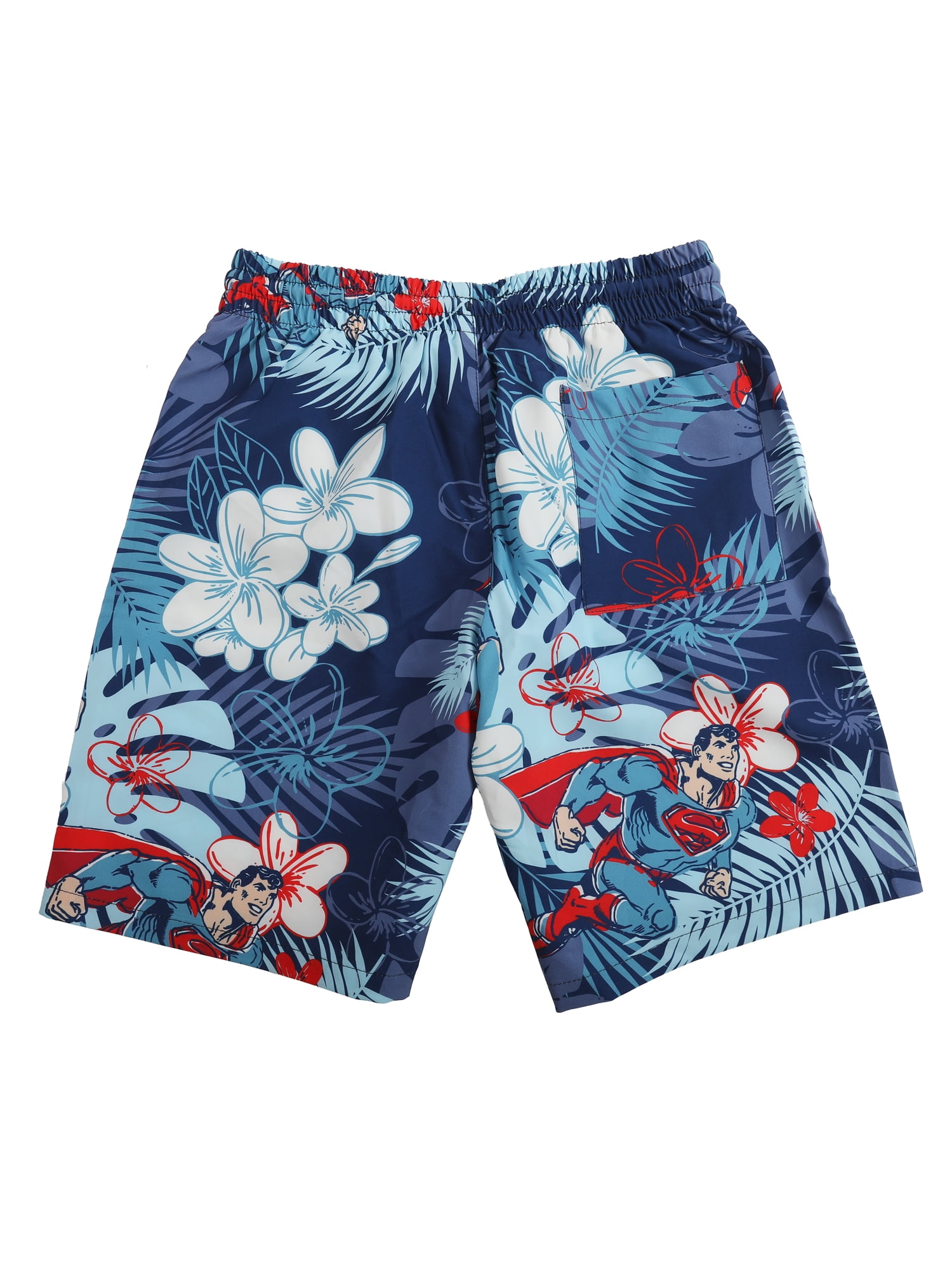 Superman Boys' Print Swim Shorts, Sizes XS-XL