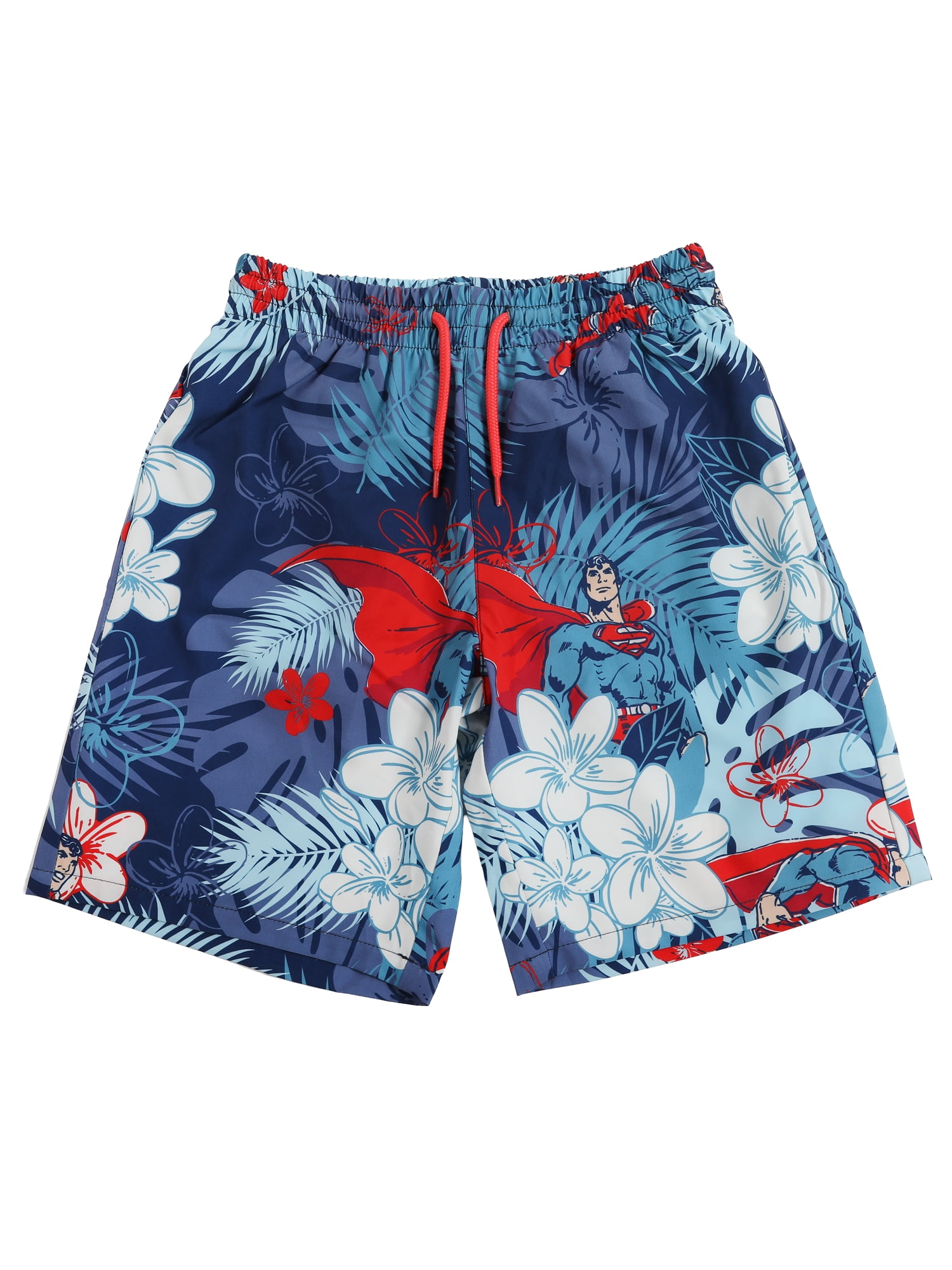 Superman Boys' Print Swim Shorts, Sizes XS-XL