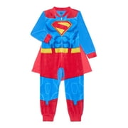 SUPERMAN Boys Cosplay Union Suit with Cape, Sizes 4-12
