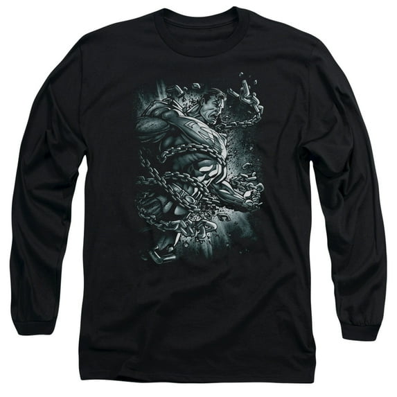Superman - Break Free - Long Sleeve Shirt - Large