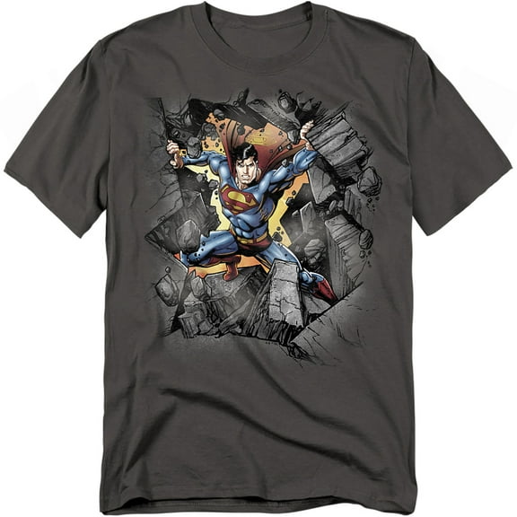 Superman T-Shirt Break On Through Unisex Graphic Tee For Men & Women