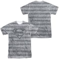 thumbnail image 1 of Superman Breaking Chains All Over Unisex Adult Sublimated Costume T Shirt (Front/Back), Small Multicolor, 1 of 2