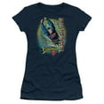 thumbnail image 1 of Superman Breakthrough Junior Women's T-Shirt Sheer Navy, 1 of 1