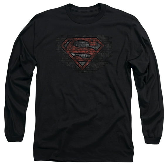 Superman - Brick S - Long Sleeve Shirt - Medium
