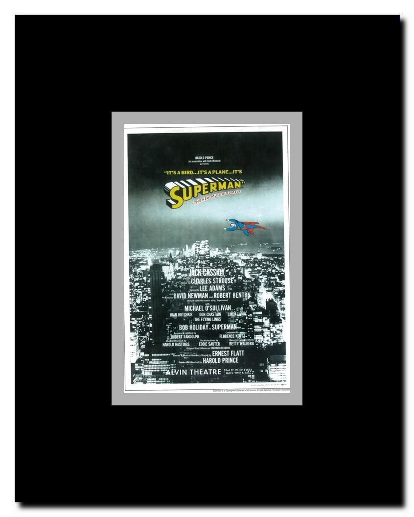 Superman (Broadway) Framed Movie Poster