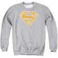 thumbnail image 1 of Superman - Burnt Orange&Amp;White Shield - Crewneck Sweatshirt - Large, 1 of 2