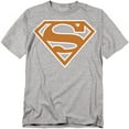 thumbnail image 1 of Superman T-Shirt Burnt Orange&White Shield Unisex Graphic Tee For Men & Women, 1 of 7