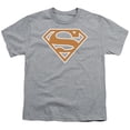 thumbnail image 1 of Superman - Burnt Orange&White Shield - Youth Short Sleeve Shirt - X-Large, 1 of 2