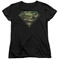thumbnail image 1 of Superman - Camo Logo - Women's Short Sleeve Shirt - XX-Large, 1 of 2