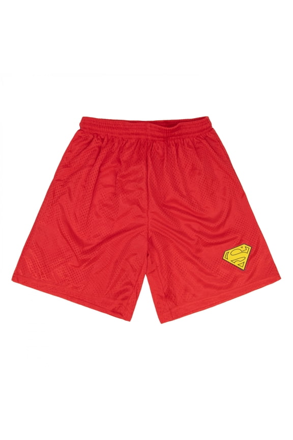 Cape Shield Red Men's Mesh Athletic Shorts-XLarge (40-42)