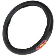 Superman Car Steering Wheel Cover - Comfort Grip Superhero Car Accessories, Universal Fit for Steering Wheels Between 14.5"-15.5"