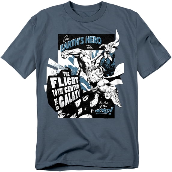 Superman T-Shirt Center of The Galaxy Unisex Graphic Tee For Men & Women
