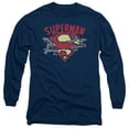 thumbnail image 1 of Superman - Chain Breaking - Long Sleeve Shirt - Small, 1 of 2