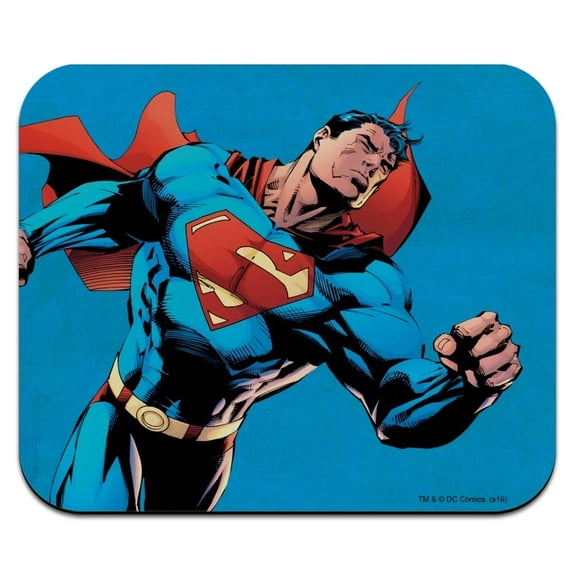 Superman Character Low Profile Thin Mouse Pad Mousepad