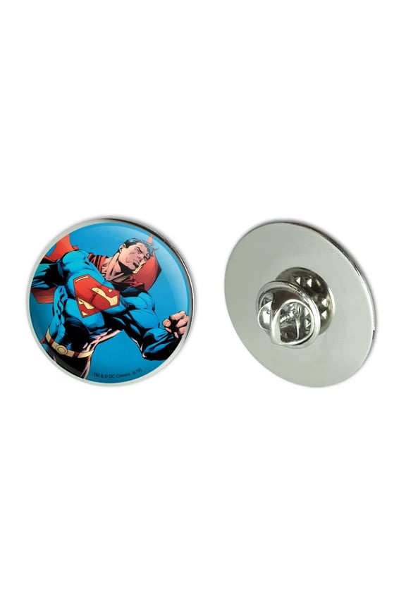 Superman Character Metal 1.1" Tie Tack Hat Lapel Pin Pinback