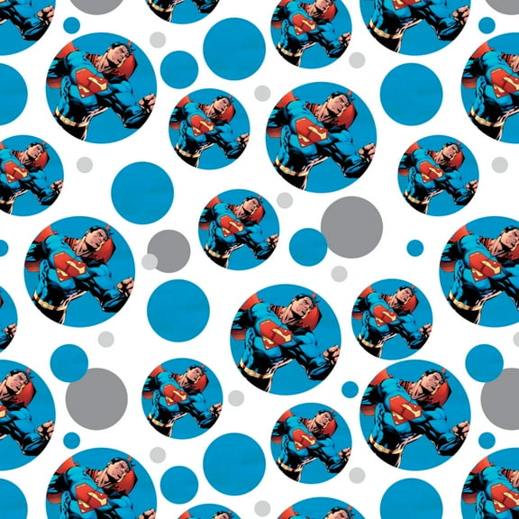 Superman Character Premium Gift Wrap Wrapping Paper Roll