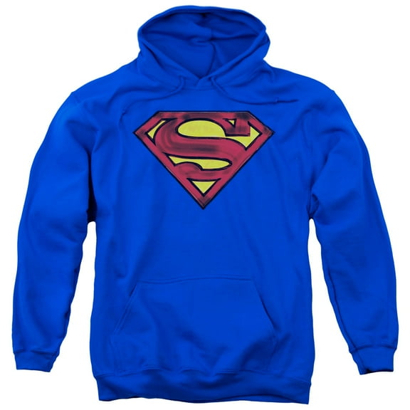 Superman - Charcoal Shield - Pull-Over Hoodie - XX-Large