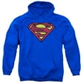thumbnail image 1 of Superman - Charcoal Shield - Pull-Over Hoodie - XXX-Large, 1 of 2
