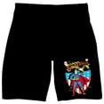 thumbnail image 1 of Superman Classic Comic Art Men's Black Sleep Pajama Shorts-Large, 1 of 3